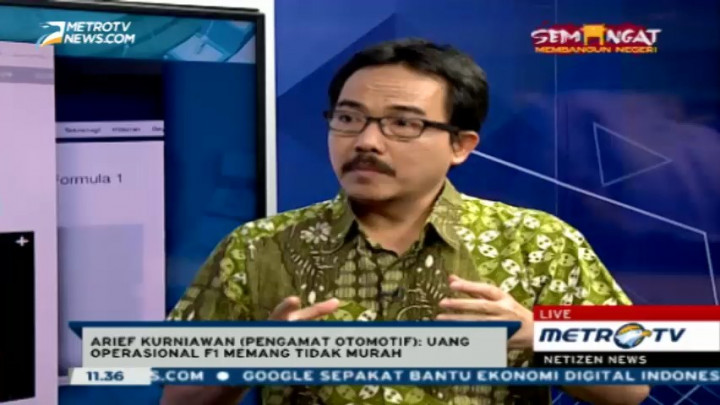 Ini Alasan Mahalnya Berkompetisi di F1