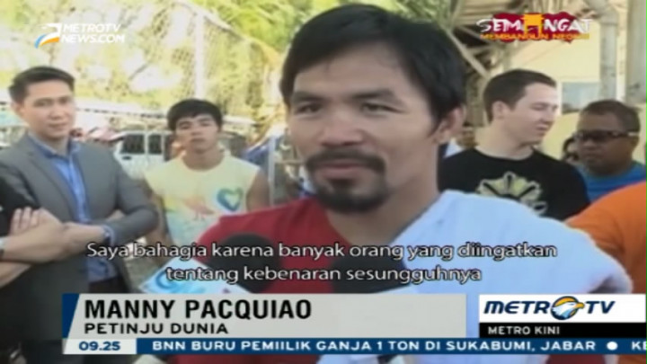 Manny Pacquiao: Saya Bangga Bicara Kebenaran