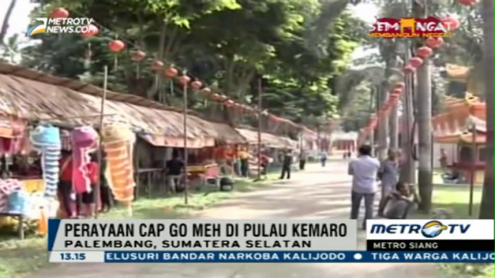 Kemeriahan Jelang Perayaan Cap Go Meh di Pulau Kemaro