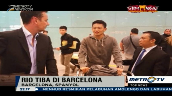 Tiba di Barcelona, Rio Langsung Tinjau Sirkuit Catalunya