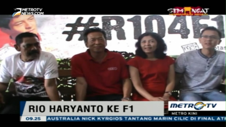 Keluarga Dukung Rio Haryanto di F1