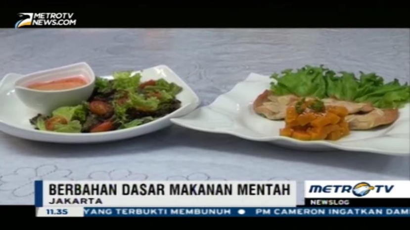 Diet dengan Makanan Mentah