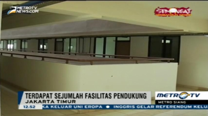 Ini Fasilitas untuk Warga Kalijodo di Rusunawa Pulogebang