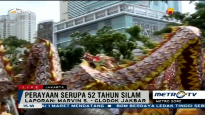  Ribuan Peserta Semarakkan Acara Cap Go Meh Glodok 2016 