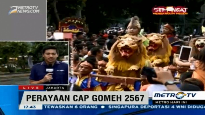 Karnaval Cap Go Meh Glodok 2016 Selesai, Lalu Lintas Kembali Normal