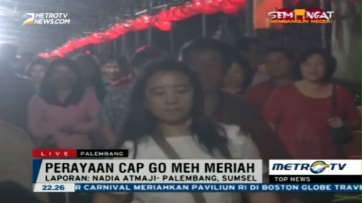 Tradisi Mencari Jodoh di Pulau Kemaro saat Cap Go Meh 