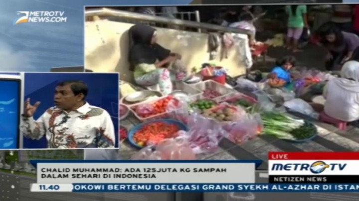 Dalam Sehari, Sampah Plastik di Jakarta Setara Candi Borobudur