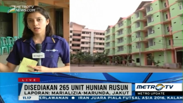 Warga Eks Kalijodo Belum Tempati Hunian Rusunawa Marunda