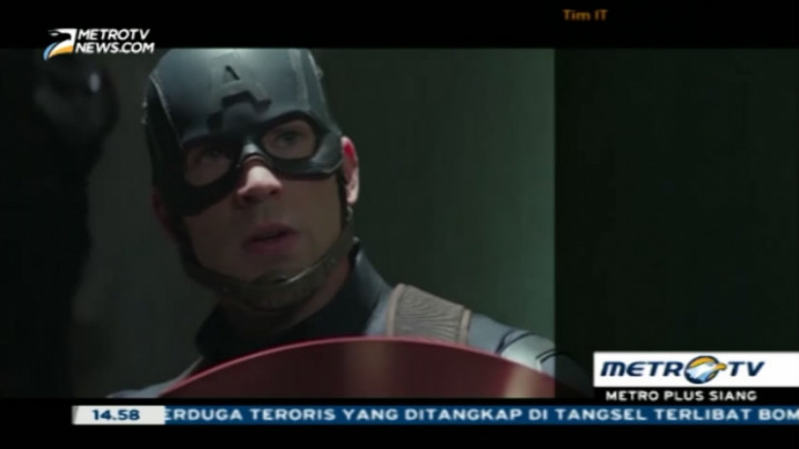 Intip Cuplikan Film Captain America 3
