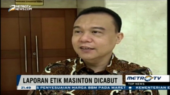 Dita Cabut Laporan Etik Masinton Pasaribu di MKD