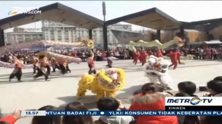  Tiongkok Gelar Festival Lampion di Perayaan Cap Go Meh 