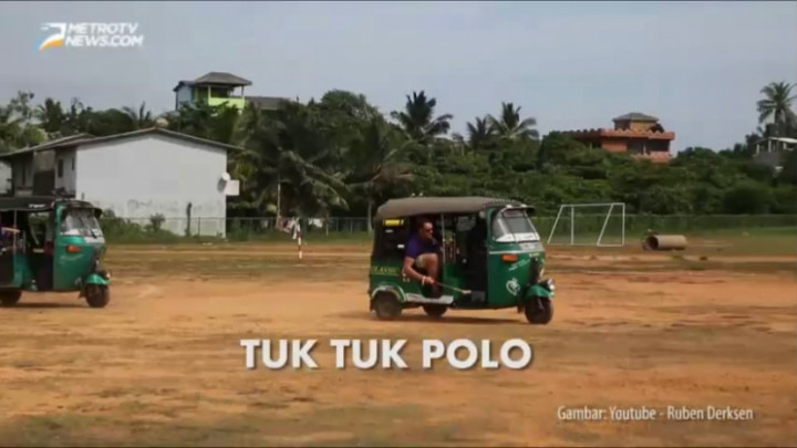 Tuk-tuk Polo, Permainan Unik Pengganti Gajah & Kuda 