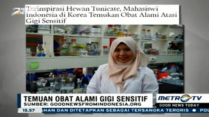 Mahasiswi Indonesia Ciptakan Obat Alami untuk Gigi Sensitif