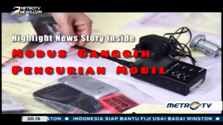 Ini Modus Canggih Pencurian Mobil