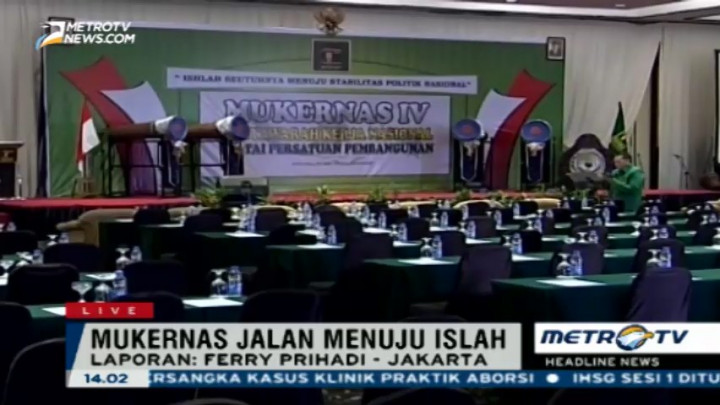 Kubu Djan Faridz Belum Terlihat di Arena Mukernas PPP