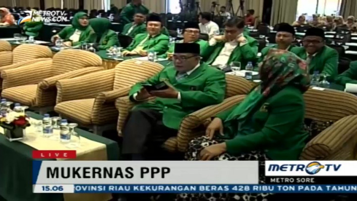 Mukernas PPP akan Dibuka Mendagri Sore Ini