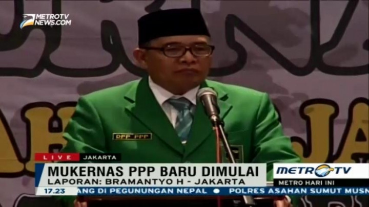 Emron Pangkapi Klaim Mukernas IV PPP Telah Dikoordinasikan dengan SDA