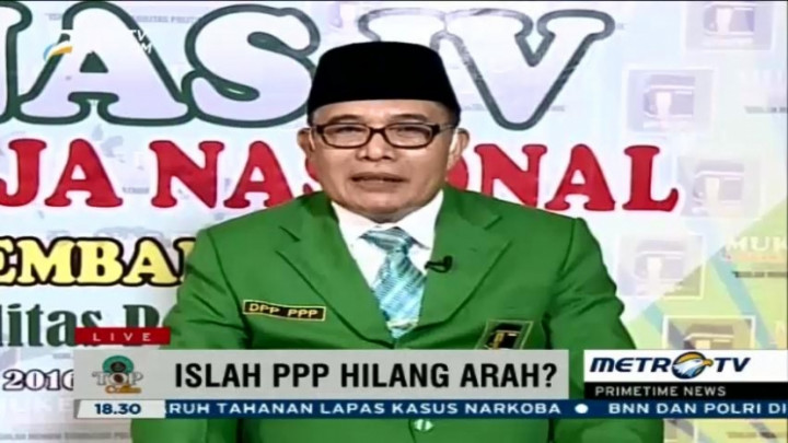 Emron Pangkapi: Mukernas PPP Belum Direstui SDA