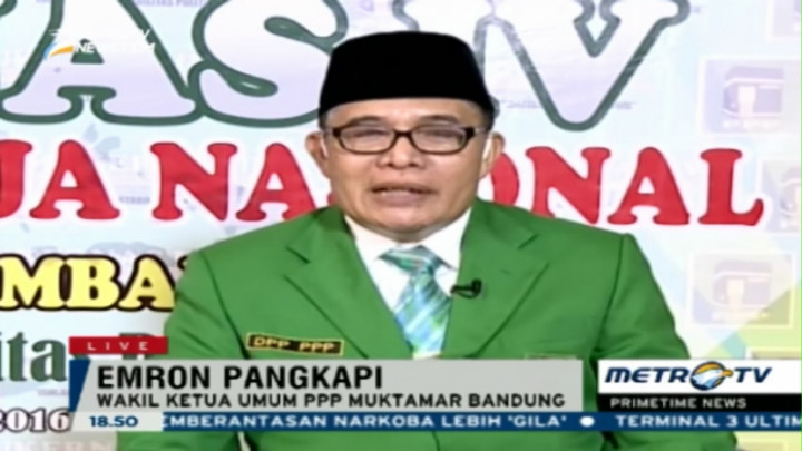 Emron Pangkapi: Keputusan Menkumham Paling Adil untuk PPP
