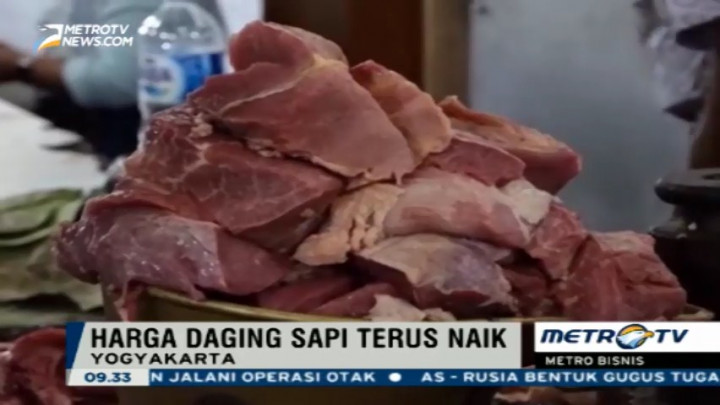 Harga Daging Sapi Terus Merangkak Naik
