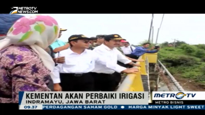 Kementan akan Perbaiki Saluran Irigasi di Pantura