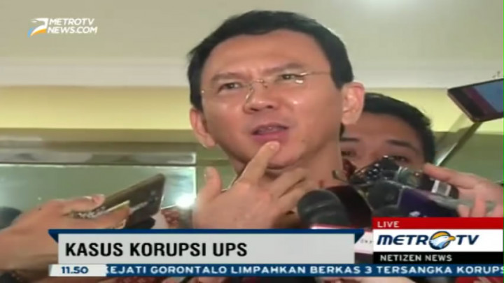 Pemeriksaan Ahok untuk Anggota DPRD yang Jadi Tersangka