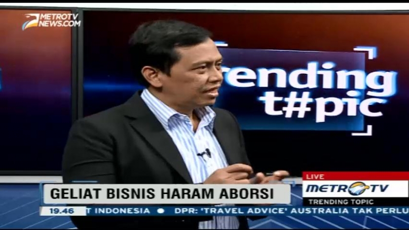 Kriminolog: Aborsi Ada Dua Macam