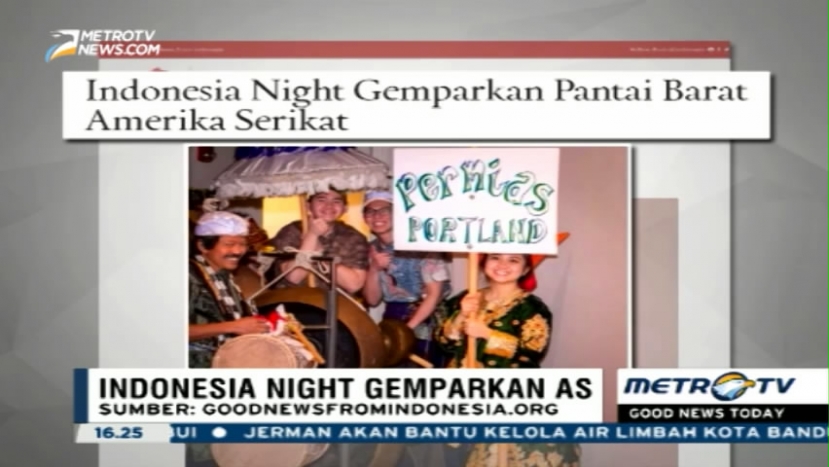 Indonesia Night Gemparkan Partai Barat Amerika Serikat