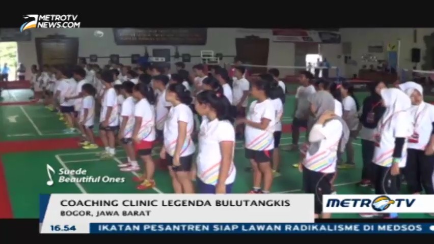 200 Atlet Muda Ikuti Pelatihan dengan Para Legenda Bulutangkis Indonesia