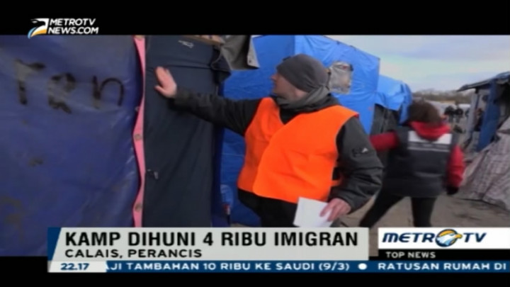 Pemerintah Perancis Bongkar Kamp Imigran di Calais