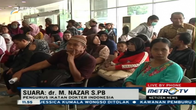 IDI: Banyaknya Pengguna BPJS Tak Berkaitan dengan Upah Dokter 