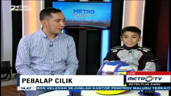Demi Latihan, Pembalap Cilik Ini Rela Terbang Jakarta-Palembang