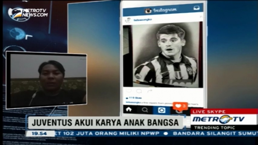 Lukisan Karya Juventini Indonesia Diapresiasi Juventus