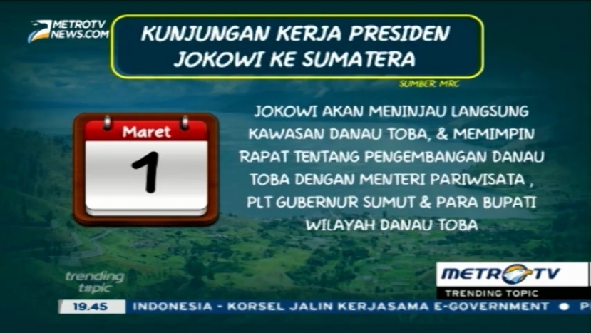 Agenda Kunjungan Kerja Jokowi ke Sumatera