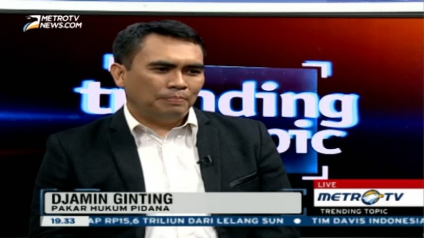 Alasan Permohonan Praperadilan Jessica Ditolak