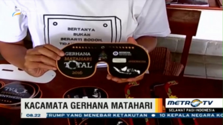 Astronom Bosscha Buat Kacamata Gerhana Matahari 
