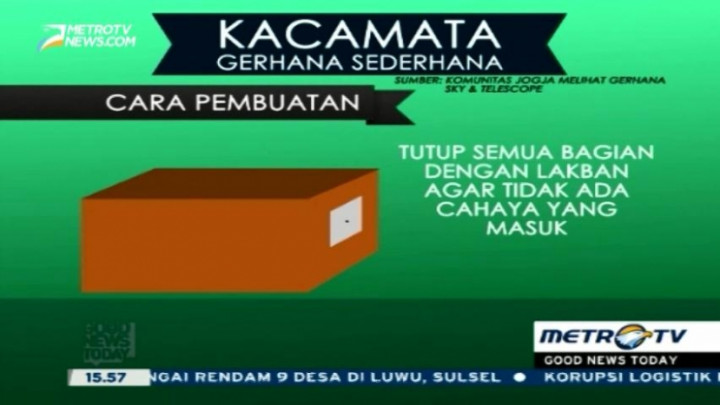 Cara Mudah Membuat Kacamata Gerhana