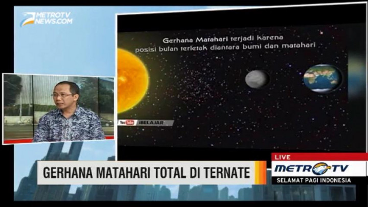 Gerhana Matahari Total di Ternate (1)