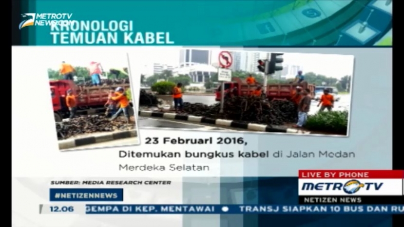 Misteri Limbah Kulit Kabel di Gorong-gorong Jakarta