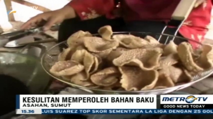 <i>Yummy</i>, Kerupuk Kulit Pisang Buatan Warga Asahan 