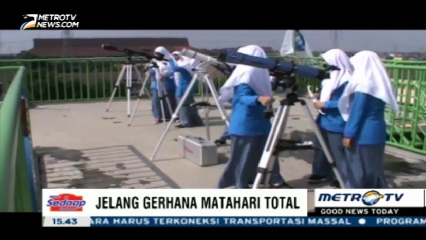  Pesantren Assalam Sukoharjo Gelar Acara Nobar Gerhana Matahari 