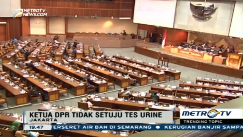 Perlukah Tes Urine Anggota DPR?