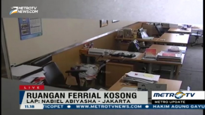 Pasca Penggeledahan, Ruang Kerja Ketua DPRD DKI Kosong