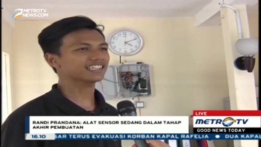 Alat Pendeteksi Banjir Ini Beri Peringatan Lewat SMS