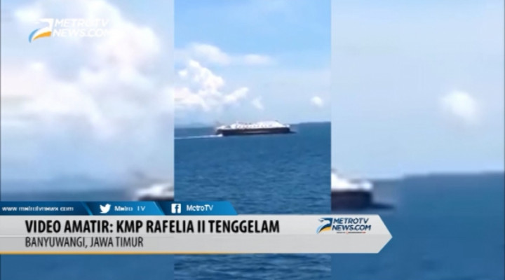 Video Amatir: Detik-detik Tenggelamnya Kapal Rafelia II