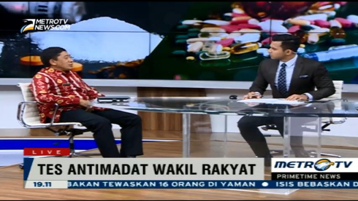 BNN akan Lakukan Tes Urine Anggota DPR Dengan Sistem Acak