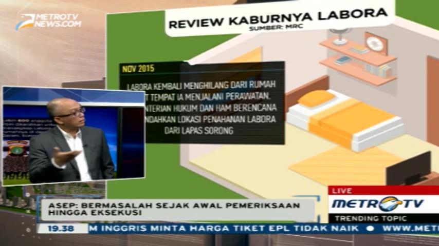 Labora Sering Kabur, Mantan Hakim: Tidak Ada 'Makan Siang' yang Gratis