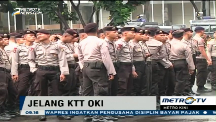 Sehari Jelang KTT OKI, Kawasan JCC Disterilkan