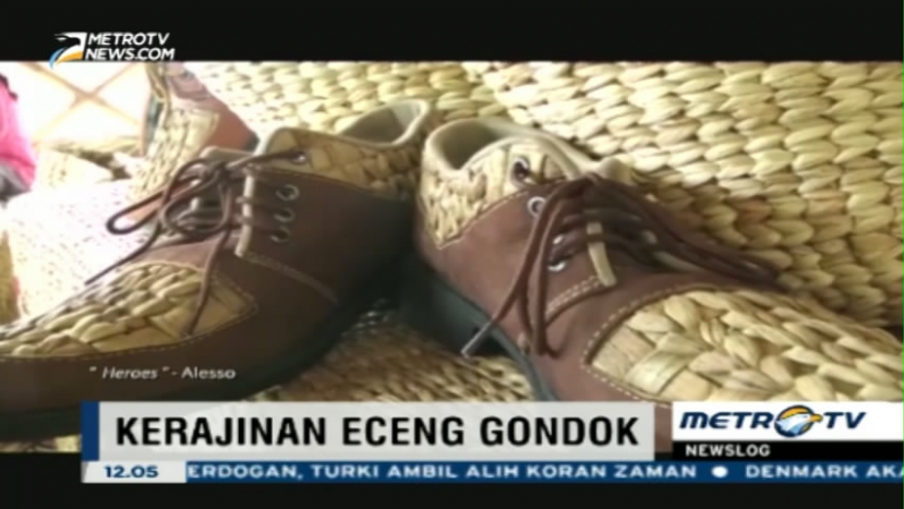 Perajin Asal Bandung Sulap Eceng Gondok Jadi Kerajinan 