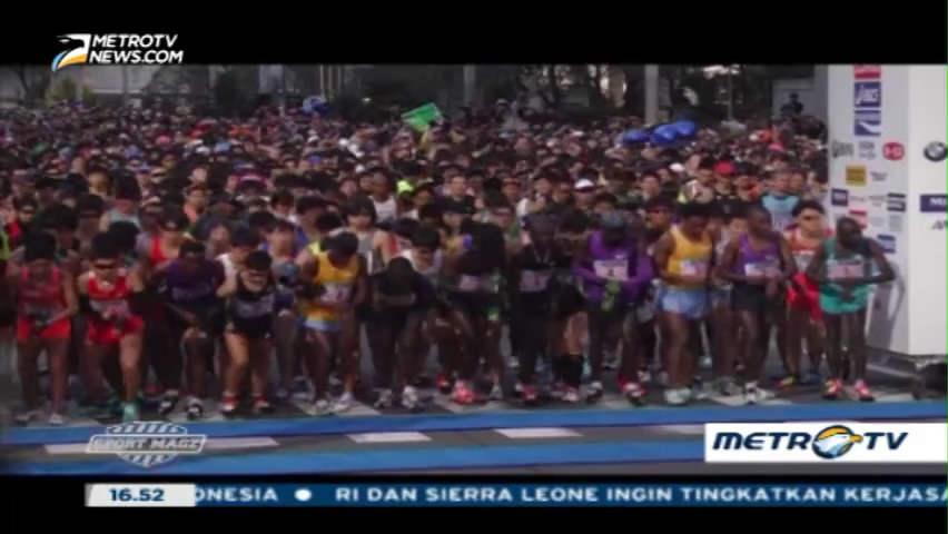 36 Ribu Pelari Ramaikan Tokyo Marathon 2016